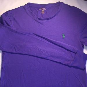 Men’s long sleeve Polo T-shirt